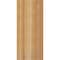 Ekena Millwork Merced Block Rough Sawn Bracket w/ Offset Brace, Western Red Cedar, 8"W x 18"D x 18"H BKT0806X18X18MRC05RWR - alternate 3
